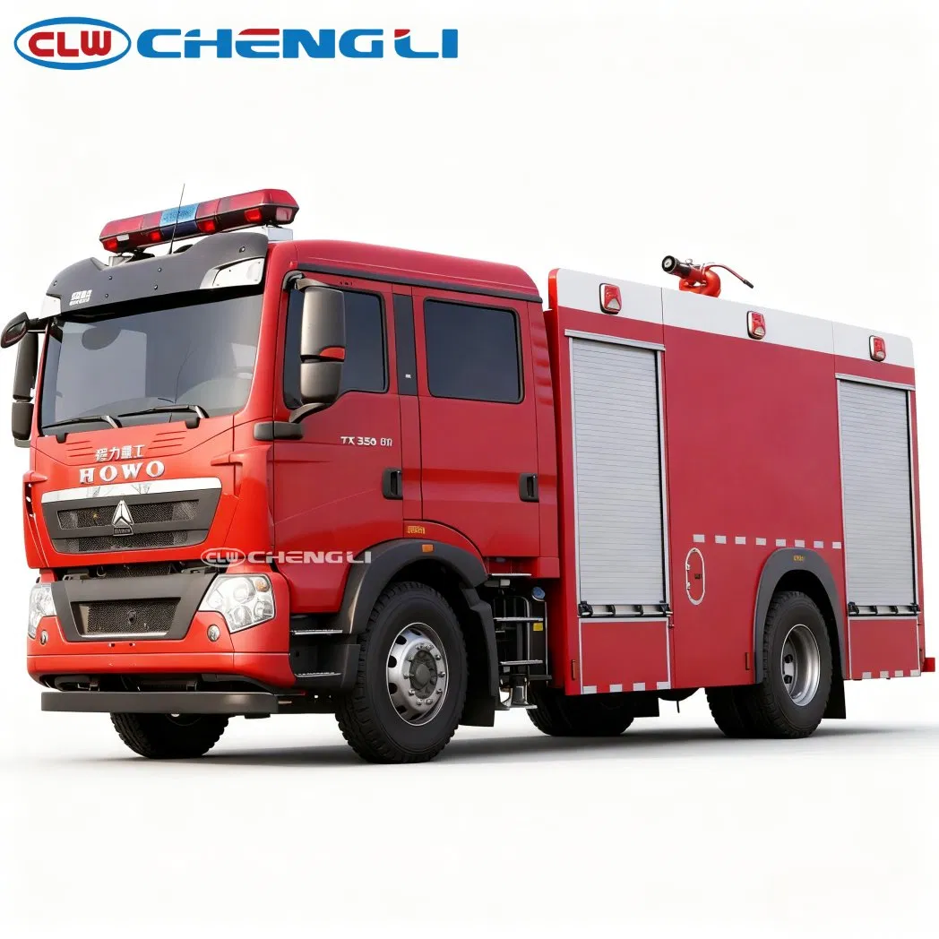 Camion d’incendie HOWO 4×2 – eau 8 000 L